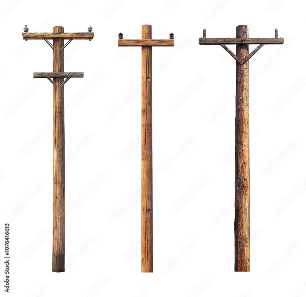 Utility Electricity Pole Set Isolated on Transparent Background PNG
Utility Electricity Pole Set Isolated on Transparent Background PNG