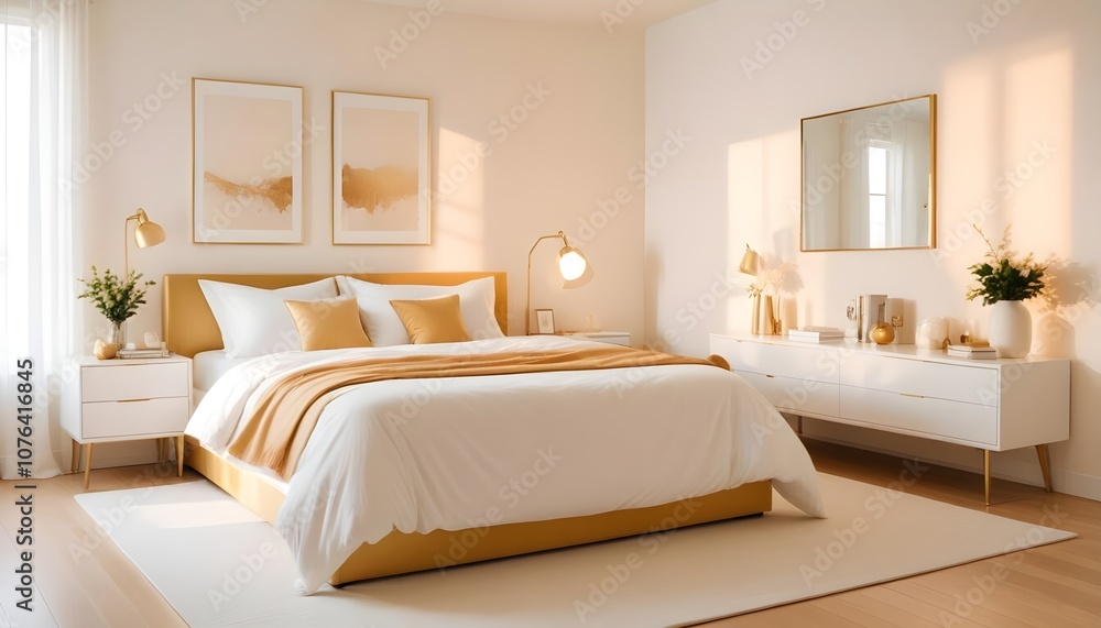 Photo interior modern design room 3d illustration Photo interior modern design room 3d illustration