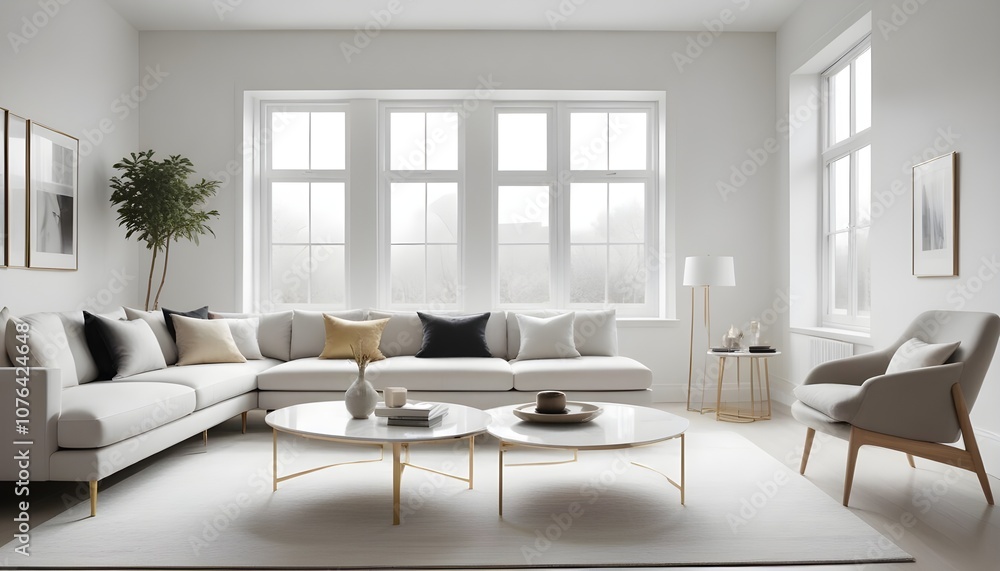 Fototapeta premium Photo interior modern design room 