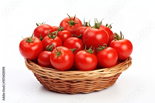 Tomato basket vegetable plant.