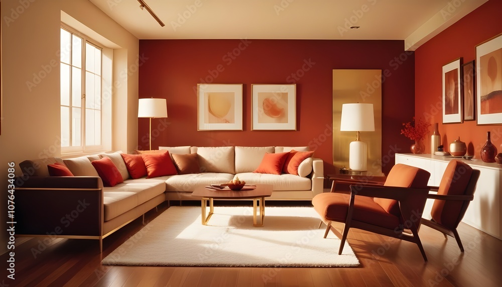 Fototapeta premium Photo interior modern design