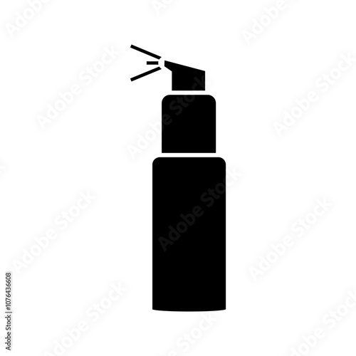 Spray can line icon. Aerosol, paint, graffiti, spray paint, canister, chemical, art, urban, street art, pressurized container, painting, propellant, spray can, aerosol, chemical