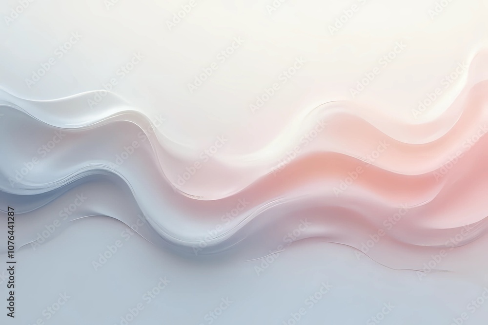 Serene Serenity: A Minimalist Liquid Art Exploration of Peace and Tranquility