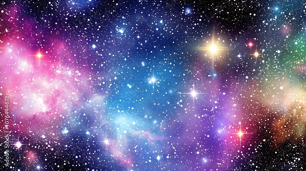 A Cosmic Tapestry of Stars and Nebulae A Cosmic Tapestry of Stars and Nebulae