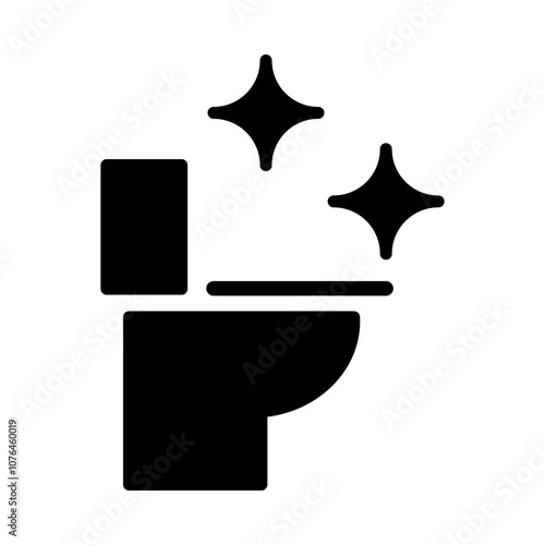 Toilet icon template