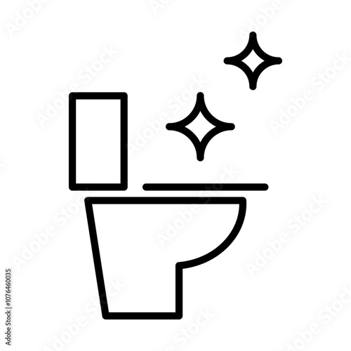 Toilet icon template