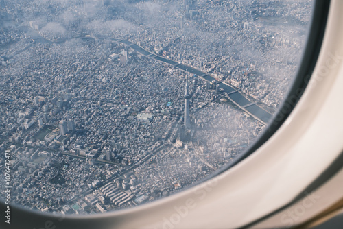 飛行機からの絶景