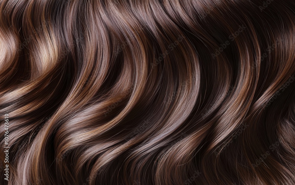 A close-up photo of a woman's hair transformation, showing before and after shots of her long, brown, wavy hair. A close-up photo of a woman's hair transformation, showing before and after shots of her long, brown, wavy hair.
