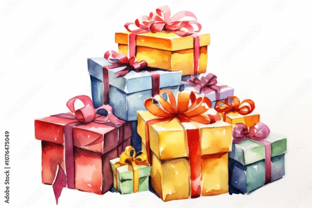 Christmas present paper gift. Christmas present paper gift.