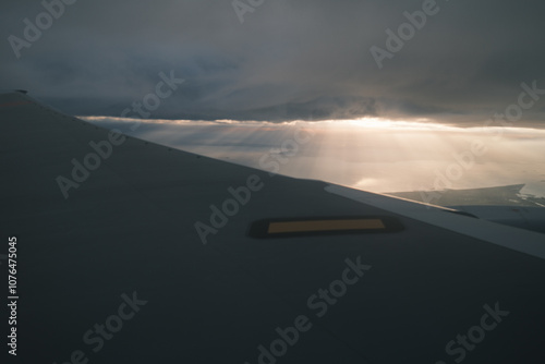 飛行機からの絶景