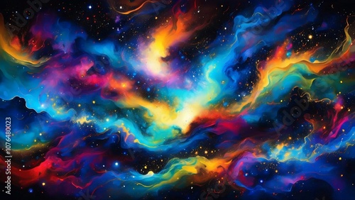 background with space