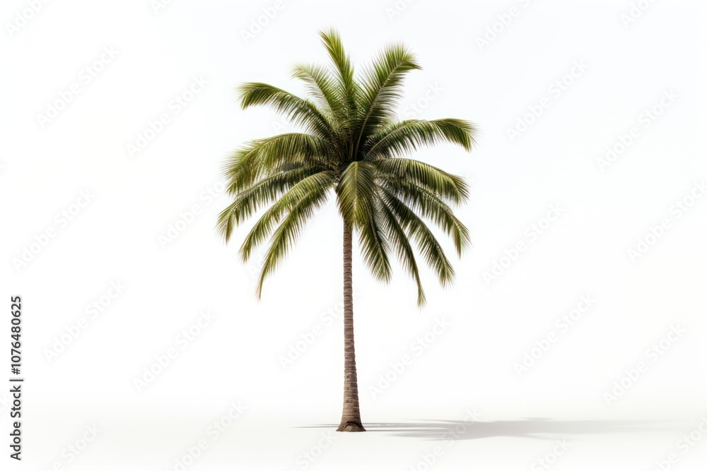 Fototapeta premium Plant tree white background tranquility.