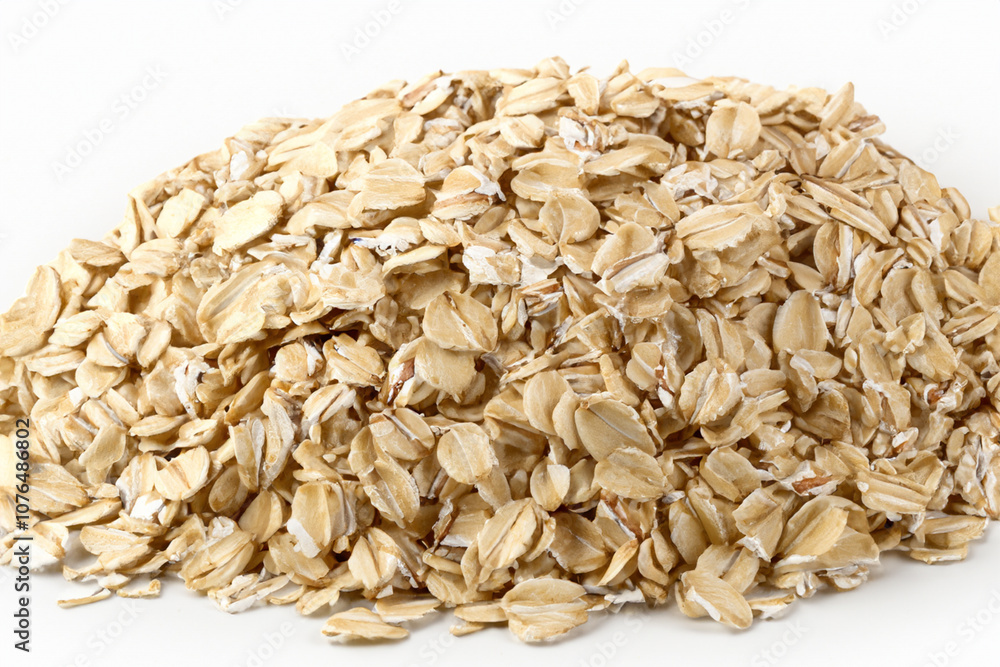 Oatmeal with flakes white on white. cereal food organic concept. close up of a handful of dried oatmeal on a white. close up of a handful of dried oatmeal lifestyle on a white. Oatmeal with flakes white on white. cereal food organic concept. close up of a handful of dried oatmeal on a white. close up of a handful of dried oatmeal lifestyle on a white.