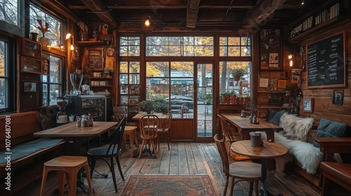 coffee shop with a Nordic-inspired interior