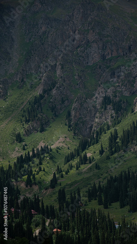 view from the top of mountain