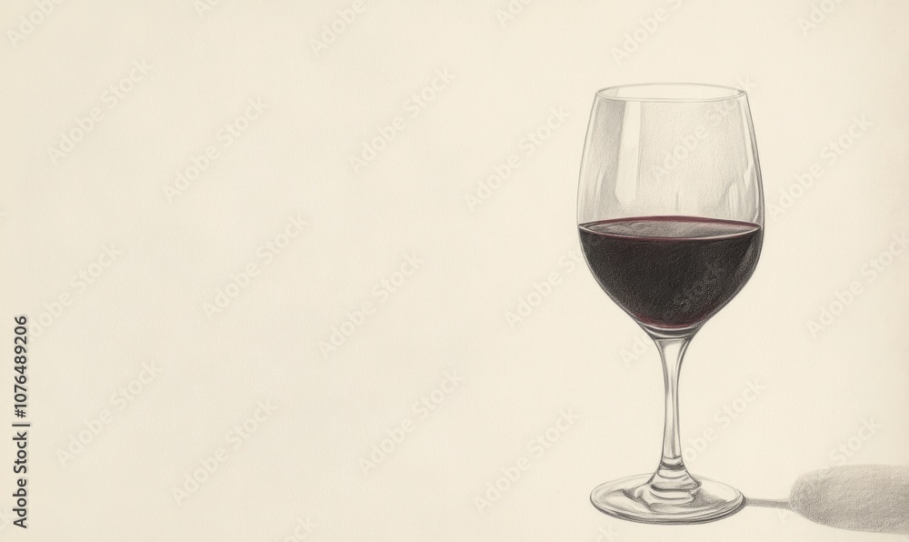 A wine glass with a red liquid in it is the main focus of the image A wine glass with a red liquid in it is the main focus of the image
