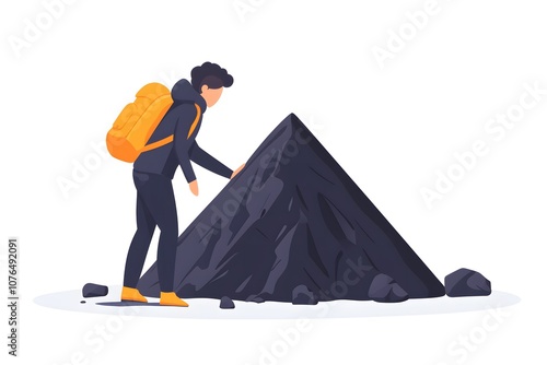 Make a mountain out of a molehill