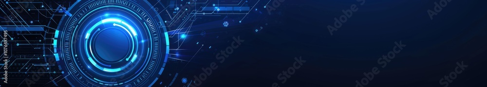 Abstract blue background with a glowing network connection, depicting a global communication technology concept. Abstract blue background with a glowing network connection, depicting a global communication technology concept.