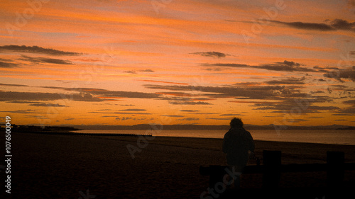 edinburgh portobello beach sunset