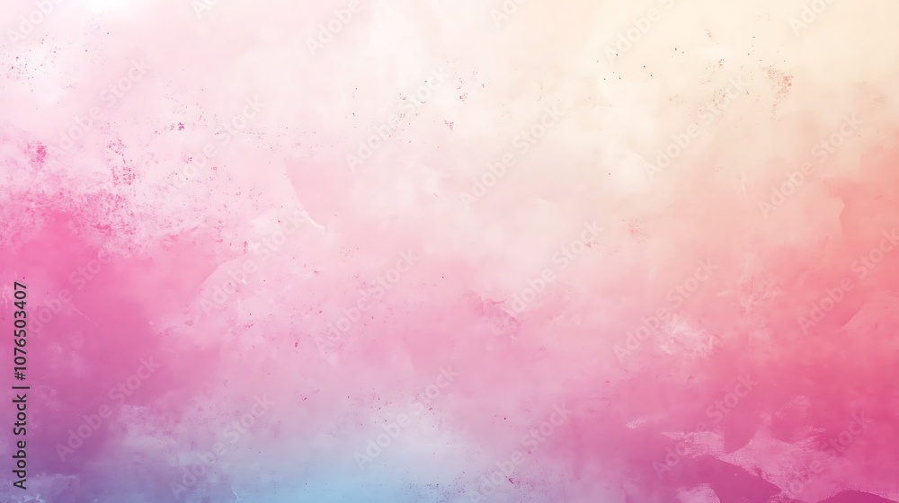 Abstract Pink and Blue Watercolor Background with Subtle Texture Abstract Pink and Blue Watercolor Background with Subtle Texture