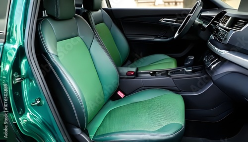 Wallpaper Mural Interior of a luxury and sporty car Torontodigital.ca