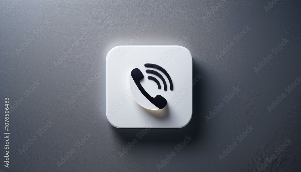 White Square Button White Square Button