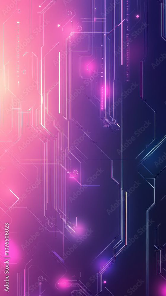 abstract pink and purple circuit board background abstract pink and purple circuit board background