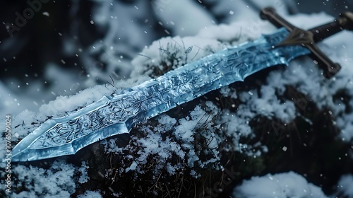 Ice Blade of the Frostborn - Sword of the Frozen Realm