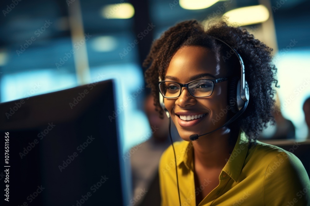 Computer portrait glasses smiling. Computer portrait glasses smiling.