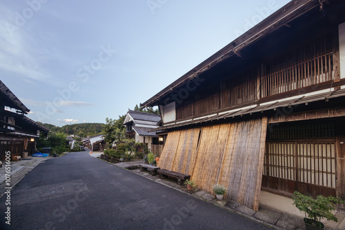 Tsumago at Dusk in Japan