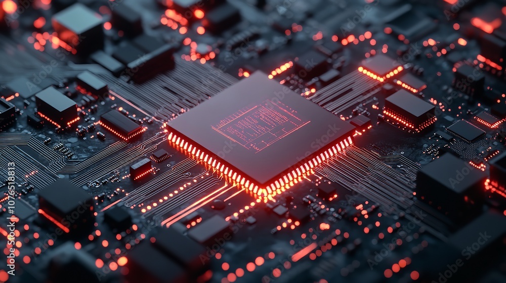 Intricate Abstract Circuit Board Intricate Abstract Circuit Board