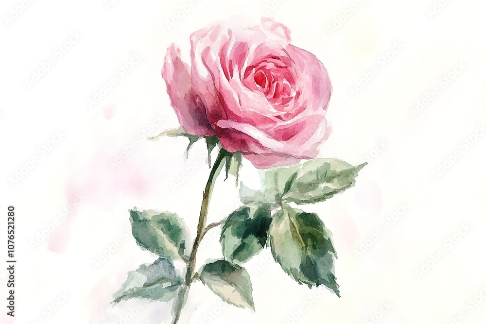 flower roses watercolor hand drawn illustration isolated on white background
flower roses watercolor hand drawn illustration isolated on white background