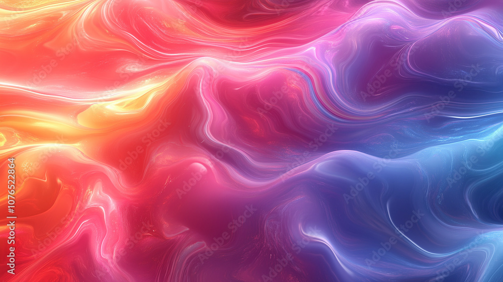 Obraz premium vaporwave lights with a mix of soft pinks, purples, and blues