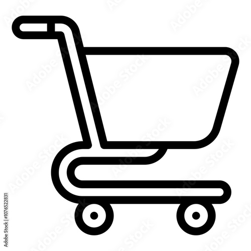 Shopping Cart Icon for E-commerce Platforms