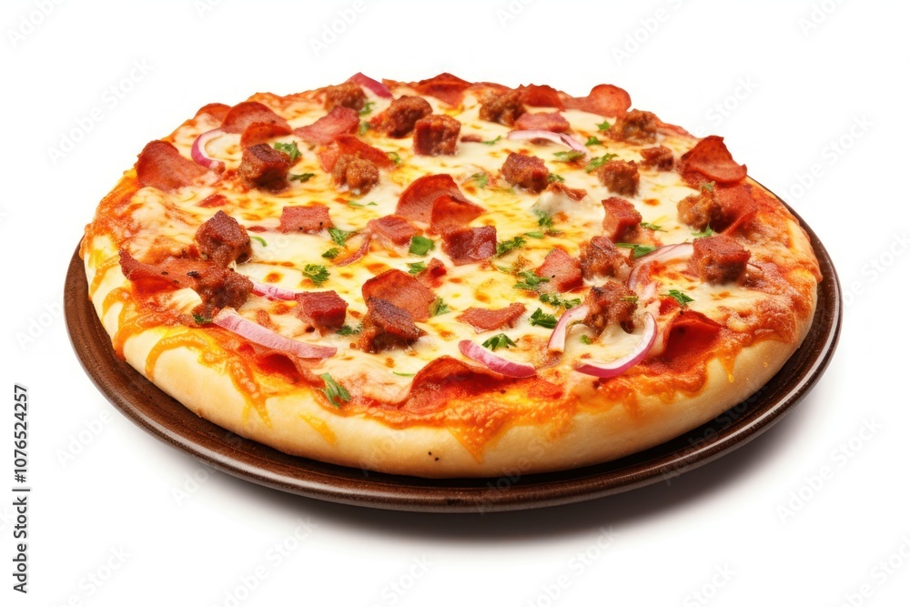 Pizza food white background zwiebelkuchen. Pizza food white background zwiebelkuchen.