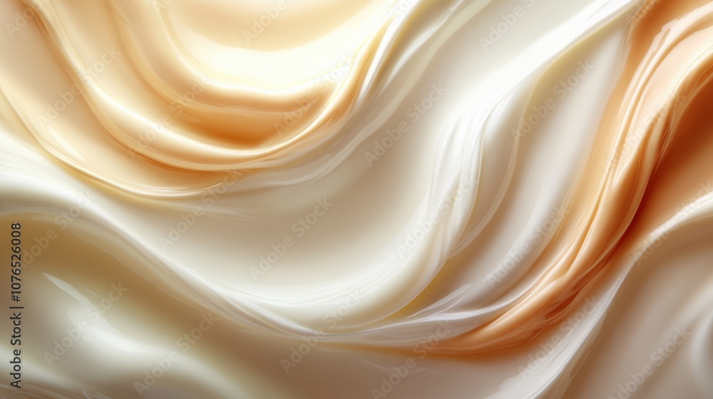Elegant Creamy Swirls in Soft Tones for Background Textures Elegant Creamy Swirls in Soft Tones for Background Textures