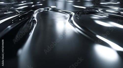 Black polished aluminum background

 photo