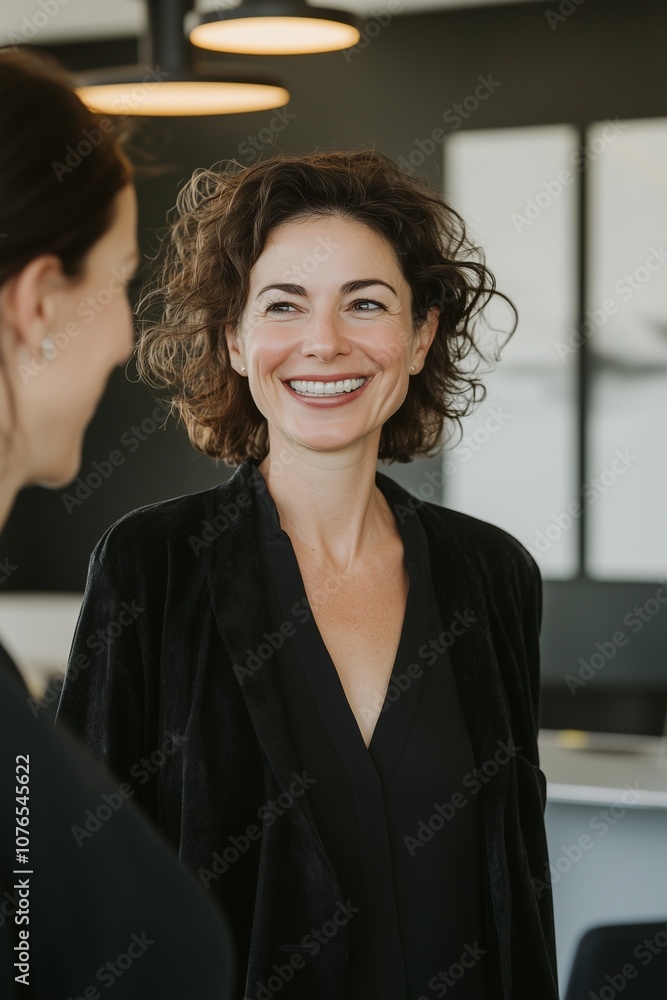 Portrait of a businesswoman smiling