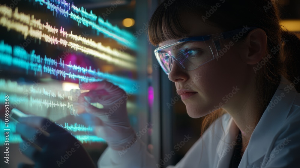 Geneticist Using CRISPR Tool in Laboratory Setting Geneticist Using CRISPR Tool in Laboratory Setting