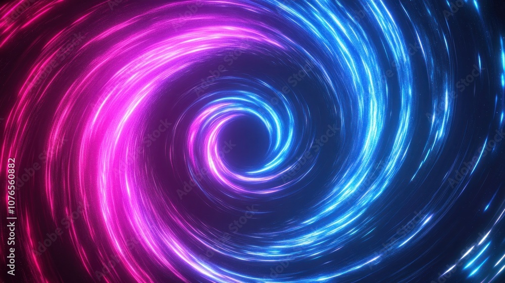 Abstract Neon Vortex Abstract Neon Vortex