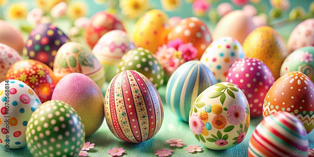 Vibrant Collection of Free Easter Egg Patterns in High Depth of Field, Showcasing Intricate Designs and Colors for Seasonal Celebrations and Creative Projects Vibrant Collection of Free Easter Egg Patterns in High Depth of Field, Showcasing Intricate Designs and Colors for Seasonal Celebrations and Creative Projects