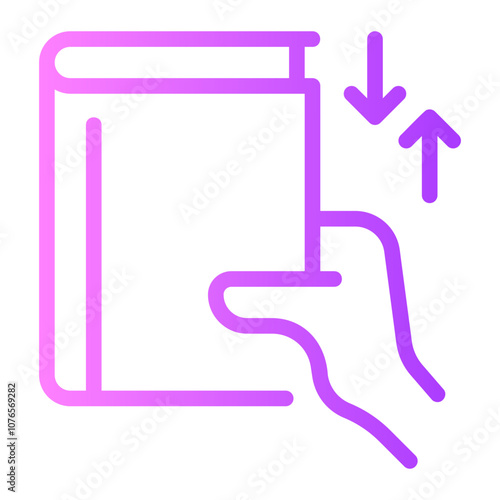 exchange gradient icon