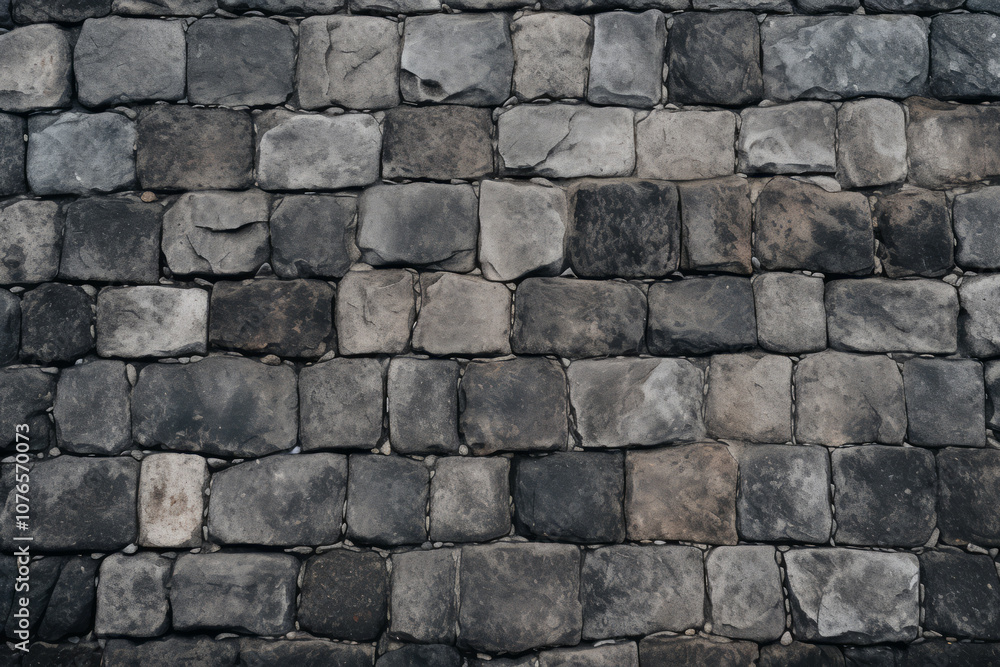 Processed collage of old european cobble stone pavement texture. Background for banner Processed collage of old european cobble stone pavement texture. Background for banner