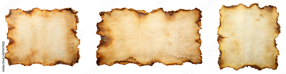 Old Parchment with Burnt Edges Old Parchment with Burnt Edges