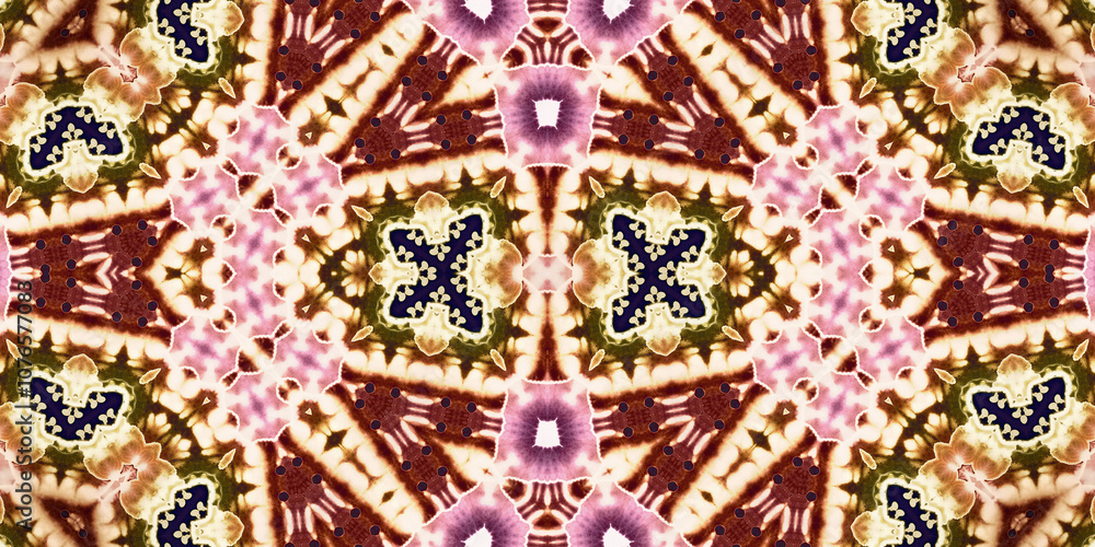Fototapeta premium Seamless pattern. The texture of the pattern is small. Woven abstract background