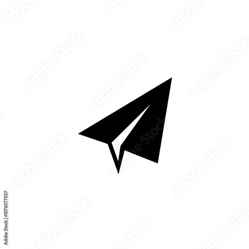 Paper Plane silhouette 