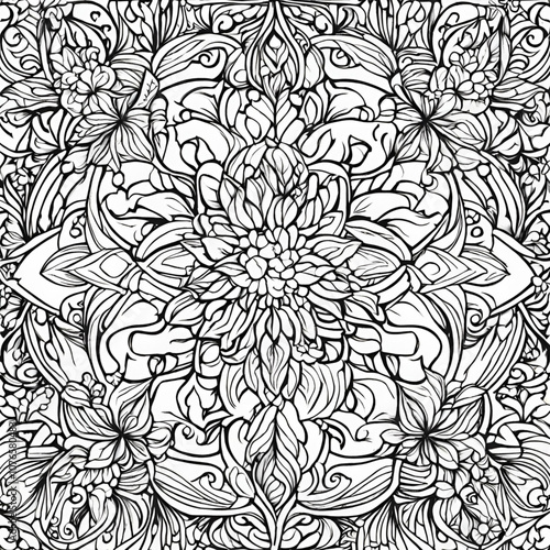 A Coloring Journey Through Ornaments and Designs