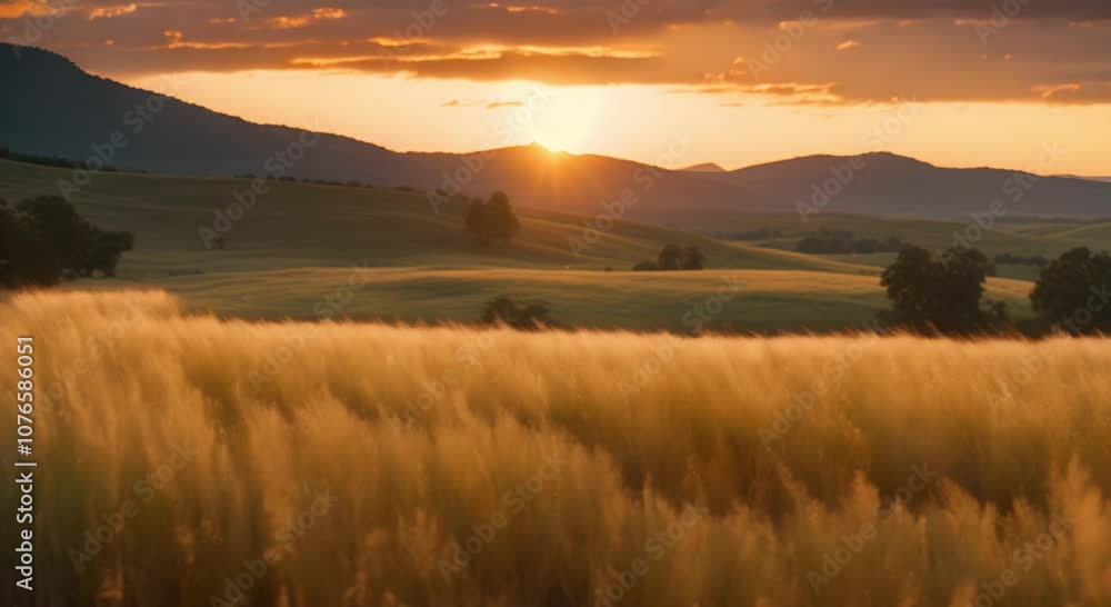 Dusk's Light on the Open Prairie Dusk's Light on the Open Prairie