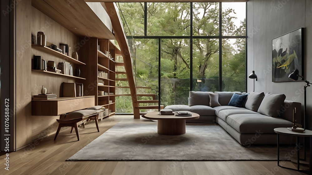 Fototapeta premium modern living room