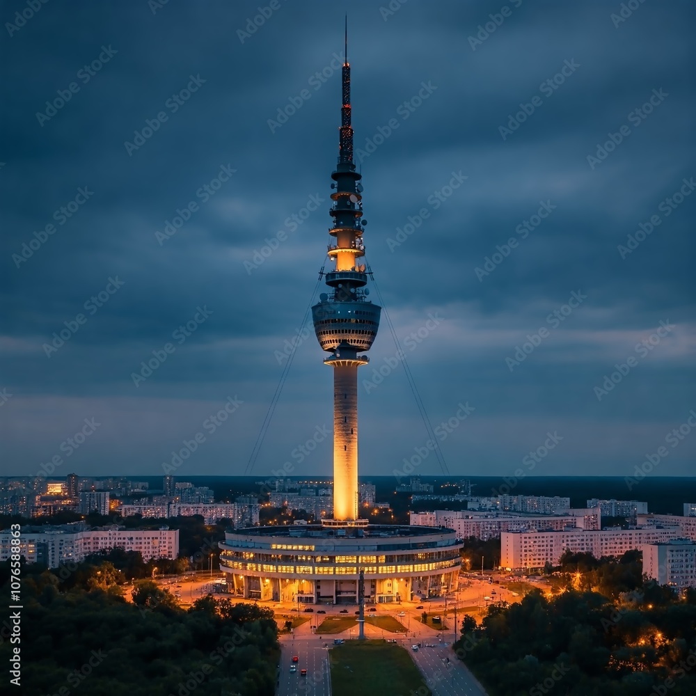 Obraz premium World Television Day. The influence of television on decision-making, the formation of public opinion about the world and the reflection of cultural diversity.